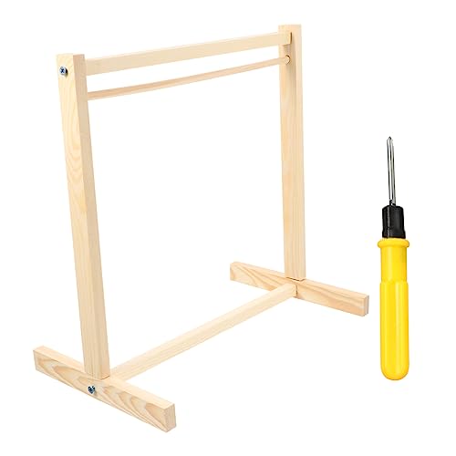 LIOOBO 1 Stück Holz Kleiderbügel für Puppen Großer Puppenkleiderständer für Aufbewahrung und Organisation von Puppenbekleidung und Zubehör LIOOBO 1 Stück Holz Kleiderbügel für Puppen Großer Puppenkleiderständer für Aufbewahrung und Organisation von Puppenbekleidung und Zubehör von LIOOBO