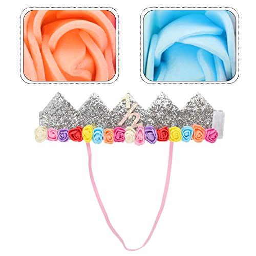 LIOOBO 1 Stück Krone für Kindergeburtstag Elegante Geburtstagsmütze mit Blumen Design Glitzer Hut für Mädchen und Jungen Party Deko für Unvergessliche Feiern LIOOBO 1 Stück Krone für Kindergeburtstag Elegante Geburtstagsmütze mit Blumen Design Glitzer Hut für Mädchen und Jungen Party Deko für Unvergessliche Feiern von LIOOBO