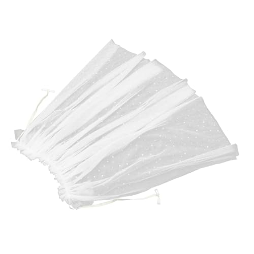 LIOOBO 1 Stück Mädchen Gauze Umhang Cape für Karneval Party Cosplay Kostüme Leicht und Tragbar Attraktives Weiß für Kleine Prinzessinnen Einfach zu Reinigen Lagern von LIOOBO