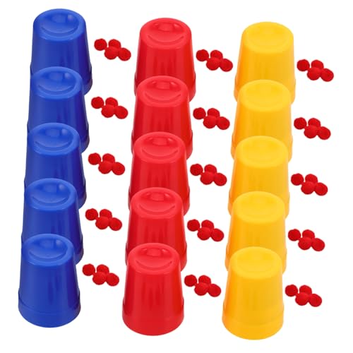 LIOOBO 10 Sets Zubehör Trickbecher Und Strickbälle – Trick Set Für Und Teenager Anfänger – Zauberrequisiten Für Die Geburtstagsbühne Halloween Karneval LIOOBO 10 Sets Zubehör Trickbecher Und Strickbälle – Trick Set Für Und Teenager Anfänger – Zauberrequisiten Für Die Geburtstagsbühne Halloween Karneval von LIOOBO