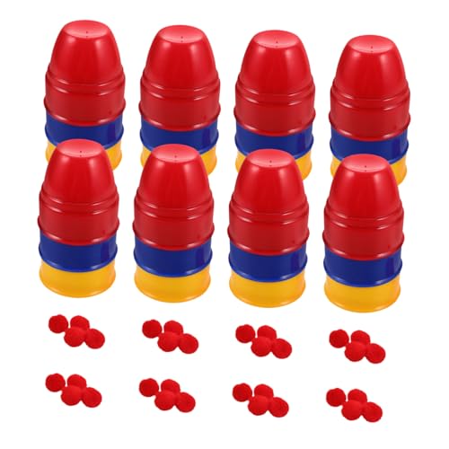 LIOOBO 10 Sets Zubehör Trickbecher Und Strickbälle – Trick Set Für Und Teenager Anfänger – Zauberrequisiten Für Die Geburtstagsbühne Halloween Karneval LIOOBO 10 Sets Zubehör Trickbecher Und Strickbälle – Trick Set Für Und Teenager Anfänger – Zauberrequisiten Für Die Geburtstagsbühne Halloween Karneval von LIOOBO