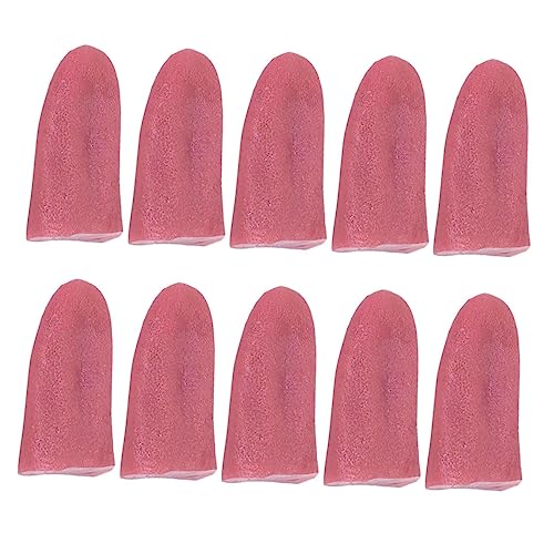 LIOOBO 10 Stück Elastische Fake Zungen Requisiten für Halloween Streichspiele Realistische Simulation Zungen Modelle aus Sicherem TPR Material für Partys und Aprilscherze LIOOBO 10 Stück Elastische Fake Zungen Requisiten für Halloween Streichspiele Realistische Simulation Zungen Modelle aus Sicherem TPR Material für Partys und Aprilscherze von LIOOBO