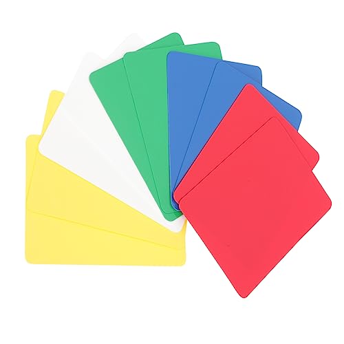 LIOOBO 10 Stück Kunststoff Poker Cut Cards Praktische Kartenspender für Pokerabende Hochwertige Glatte Oberfläche für Kartenspiele Farben Je Langlebiges Material von LIOOBO
