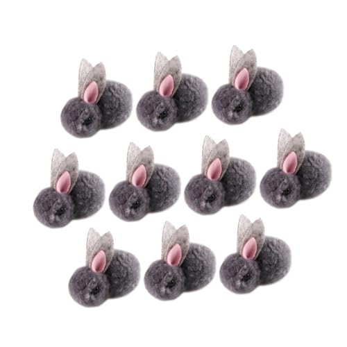 LIOOBO 10 Stück Mini Plüschhase DIY Dekoration für Kleidung Accessoires Handarbeiten für Bastelprojekte und Kreative Geschenkideen LIOOBO 10 Stück Mini Plüschhase DIY Dekoration für Kleidung Accessoires Handarbeiten für Bastelprojekte und Kreative Geschenkideen von LIOOBO