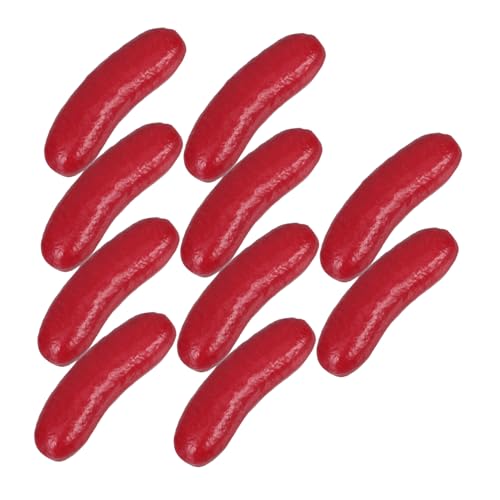LIOOBO 10 Stück Realistische Fake Hot Dog Modelle Simulierte für Küche Partydekoration Fotorequisiten Langlebige und Robust für Restaurants und Hotpot Lebensnahe Lebensmittel Requisiten LIOOBO 10 Stück Realistische Fake Hot Dog Modelle Simulierte für Küche Partydekoration Fotorequisiten Langlebige und Robust für Restaurants und Hotpot Lebensnahe Lebensmittel Requisiten von LIOOBO