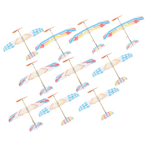 LIOOBO 10 Stück Teiliges Gummiband Betriebene Flugzeuge für Biplane zum Fliegen Lernspielzeug für Eltern Junge Mädchen Aktivitäten Zufällige Designs LIOOBO 10 Stück Teiliges Gummiband Betriebene Flugzeuge für Biplane zum Fliegen Lernspielzeug für Eltern Junge Mädchen Aktivitäten Zufällige Designs von LIOOBO
