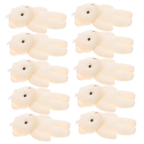 LIOOBO 10 Stück Teiliges Kleine Plüschbären Deko mit Weichem Leichte Kuscheltieranhänger für Mädchen Geburtstags und Weihnachtsdekoration Niedliche Hängende Bärenspielzeuge LIOOBO 10 Stück Teiliges Kleine Plüschbären Deko mit Weichem Leichte Kuscheltieranhänger für Mädchen Geburtstags und Weihnachtsdekoration Niedliche Hängende Bärenspielzeuge von LIOOBO