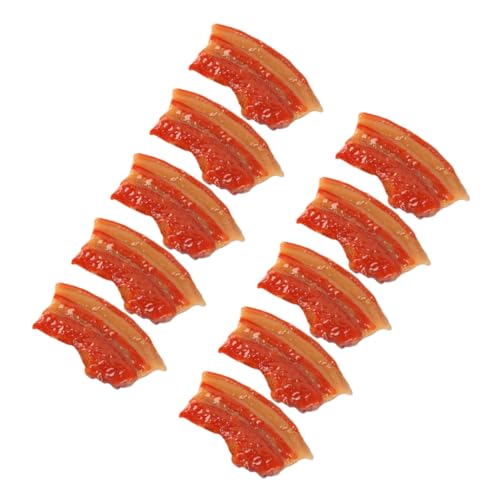 LIOOBO 10 Stück Teiliges Realistische Fleischmodelle aus Lifelike Food Model für Spielküche und Küchendekor als Deko für Tisch und Mehr LIOOBO 10 Stück Teiliges Realistische Fleischmodelle aus Lifelike Food Model für Spielküche und Küchendekor als Deko für Tisch und Mehr von LIOOBO