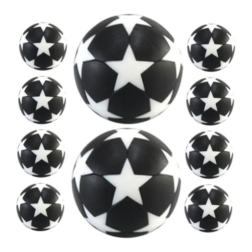 LIOOBO 10 Stück Tischfußball Zubehör Weiß Mini Fußball für Tischspiele Platzsparende und Praktische Spielbälle für Familienunterhaltung LIOOBO 10 Stück Tischfußball Zubehör Weiß Mini Fußball für Tischspiele Platzsparende und Praktische Spielbälle für Familienunterhaltung von LIOOBO
