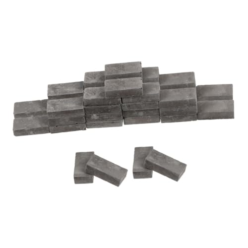 LIOOBO 100Stücke Miniaturziegel für DIY Handwerk Sandtisch Architektur und Garten Deko LIOOBO 100Stücke Miniaturziegel für DIY Handwerk Sandtisch Architektur und Garten Deko von LIOOBO