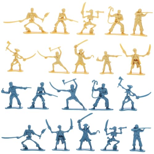 LIOOBO 100Stücke Piraten Krieger Figuren Kleine Soldaten Modelle Szenen Requisiten für DIY Projekte und Tischdekoration für Miniaturpuppenhäuser und Mikrolandschaften LIOOBO 100Stücke Piraten Krieger Figuren Kleine Soldaten Modelle Szenen Requisiten für DIY Projekte und Tischdekoration für Miniaturpuppenhäuser und Mikrolandschaften von LIOOBO