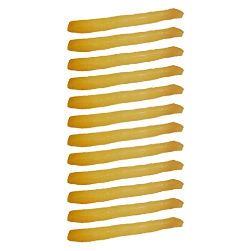 LIOOBO 12 Stück Teiliges Künstliche Frittierte Kartoffeln Modell für Spielküche und Fotografie Realistisches für Dekoration Restaurant und Bäckerei LIOOBO 12 Stück Teiliges Künstliche Frittierte Kartoffeln Modell für Spielküche und Fotografie Realistisches für Dekoration Restaurant und Bäckerei von LIOOBO