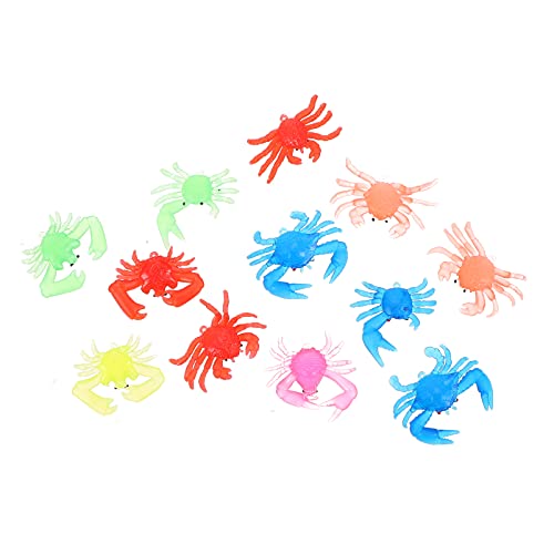 LIOOBO 12 Stücke Simulierte Krabben Spielzeug für Kinder Umweltfreundliches Tpr Meerestier Modell Kreatives Lernspielzeug Lustiges Krabbenspielzeug für Partys und LIOOBO 12 Stücke Simulierte Krabben Spielzeug für Kinder Umweltfreundliches Tpr Meerestier Modell Kreatives Lernspielzeug Lustiges Krabbenspielzeug für Partys und von LIOOBO