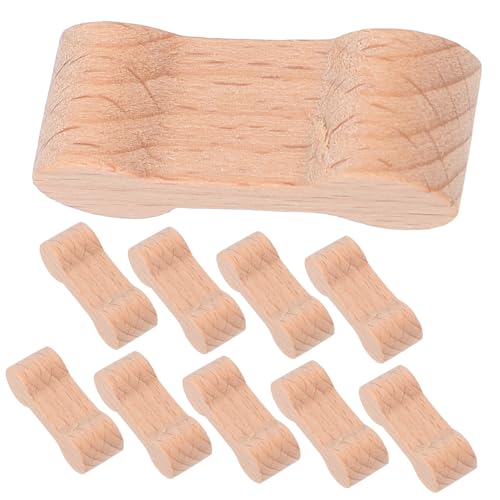 LIOOBO 16Stücke Holzgleisverbinder für Eisenbahnschienen Lustige Adapter für Kreative Bahnszenen für DIY Modelle Feinmotorik bei Kindern LIOOBO 16Stücke Holzgleisverbinder für Eisenbahnschienen Lustige Adapter für Kreative Bahnszenen für DIY Modelle Feinmotorik bei Kindern von LIOOBO
