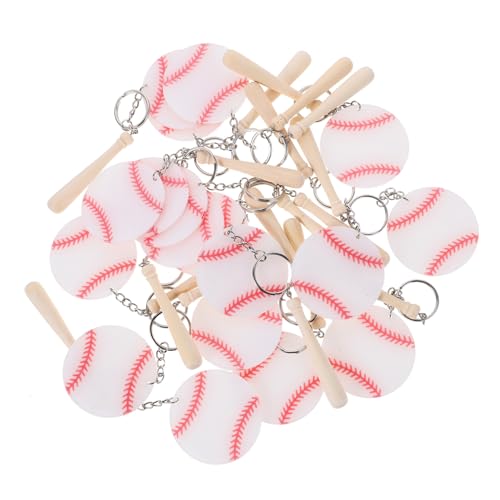 LIOOBO 18 Stück Baseball-Schlüsselanhänger Baseball -Schlüsselbund Sportball-Partybevorzugung Baseball-Party Baseball-Rucksack-Schlüsselanhänger Schlüsselanhänger Baseball Acryl Weiß LIOOBO 18 Stück Baseball-Schlüsselanhänger Baseball -Schlüsselbund Sportball-Partybevorzugung Baseball-Party Baseball-Rucksack-Schlüsselanhänger Schlüsselanhänger Baseball Acryl Weiß von LIOOBO