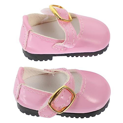 LIOOBO 1Paar Bjd Lederschuhe für Mädchenpuppen Puppenschuhe Stylisches Puppenzubehör für Süße Outfits und Kreative Spielmöglichkeiten LIOOBO 1Paar Bjd Lederschuhe für Mädchenpuppen Puppenschuhe Stylisches Puppenzubehör für Süße Outfits und Kreative Spielmöglichkeiten von LIOOBO