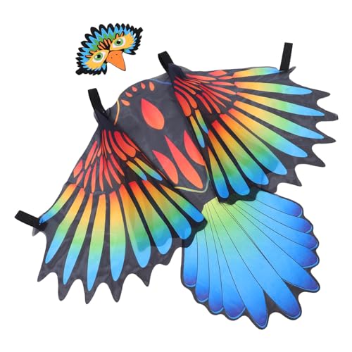 LIOOBO 1Satz Adler Kinderkostüm mit Flügeln und Stirnband Kreatives Vogel Cosplay für Halloween Geburtstagsfeiern und Aufführungen Fördert Fantasie und Selbstvertrauen Sicher LIOOBO 1Satz Adler Kinderkostüm mit Flügeln und Stirnband Kreatives Vogel Cosplay für Halloween Geburtstagsfeiern und Aufführungen Fördert Fantasie und Selbstvertrauen Sicher von LIOOBO