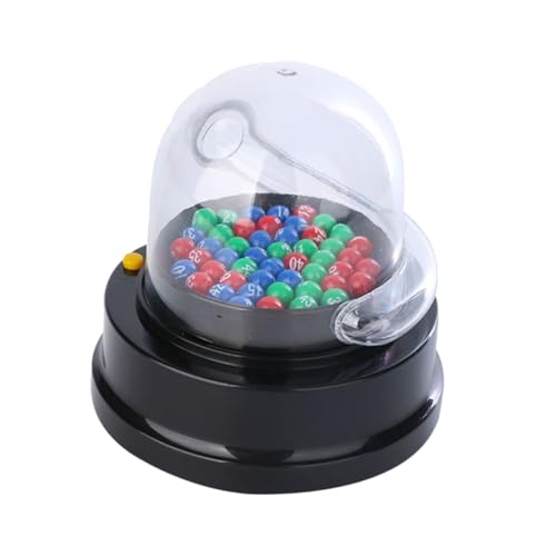 LIOOBO 1Satz Elektrische Lottomaschine für Partys Glücklicher Ballpflücker aus Langlebigem Material für Spieleabende und Freizeitaktivitäten ohne Batterien Farbige von LIOOBO