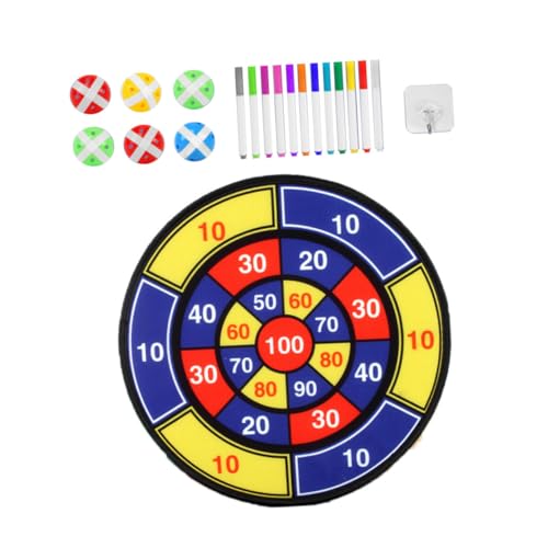 LIOOBO 1Satz Funny Sticky Ball Target Toy Puzzle Dartspielzeug für Hand Augen Koordination Sanftes Flanellmaterial für Interaktive Spiele mit Eltern Junge Mädchen Bindung LIOOBO 1Satz Funny Sticky Ball Target Toy Puzzle Dartspielzeug für Hand Augen Koordination Sanftes Flanellmaterial für Interaktive Spiele mit Eltern Junge Mädchen Bindung von LIOOBO