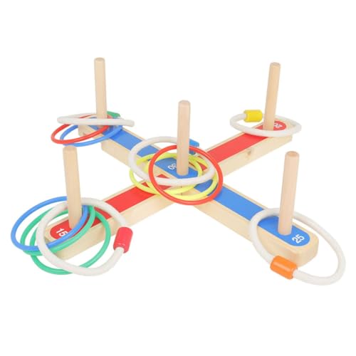 LIOOBO 1Satz Holz Wurfspielzeug für Interaktives Lernspiel zur Hand Auge Koordination und Strapazierfähig für Drinnen und Draußen Fördert Konzentration und Praktische LIOOBO 1Satz Holz Wurfspielzeug für Interaktives Lernspiel zur Hand Auge Koordination und Strapazierfähig für Drinnen und Draußen Fördert Konzentration und Praktische von LIOOBO
