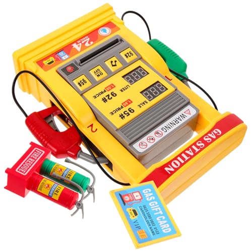 LIOOBO 1Satz Tankstellenmodell Für Multifunktionales DIY Mit Realistischem Zählsystem Und Digitaler Anzeige Fördert Mathematische Fähigkeiten Und Kreativität Für Fantasievolles von LIOOBO