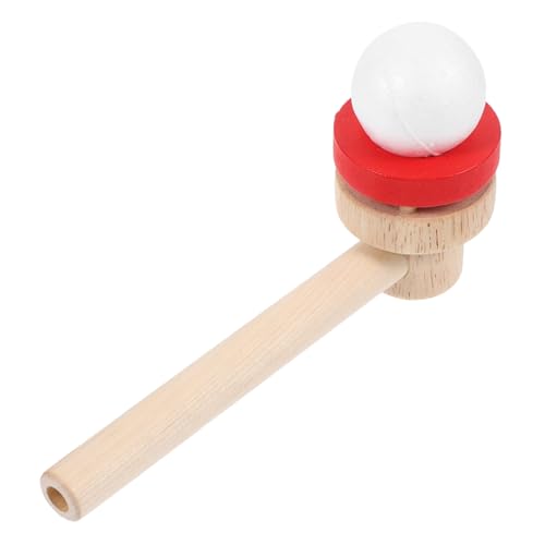 LIOOBO 1Stück Holz Ball Interaktives Kinderspielzeug für Outdoor Aktivitäten Pustespiel mit Schwebendem Ball Fördert Motorik und Hand Augen Koordination für Familien LIOOBO 1Stück Holz Ball Interaktives Kinderspielzeug für Outdoor Aktivitäten Pustespiel mit Schwebendem Ball Fördert Motorik und Hand Augen Koordination für Familien von LIOOBO