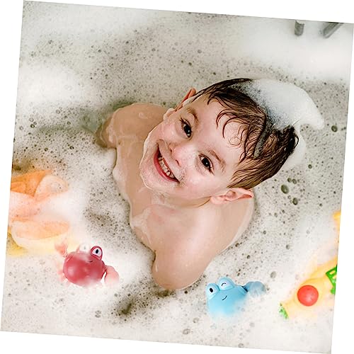 LIOOBO 2 STÜCK Teiliges Badespielzeug Krabbe zum Aufziehen für Kleinkinder Farbenfrohes Wasserspielzeug mit Glatter Oberfläche Sicherer für Entspannte Badzeiten Zufällige Zufällige Farbe LIOOBO 2 STÜCK Teiliges Badespielzeug Krabbe zum Aufziehen für Kleinkinder Farbenfrohes Wasserspielzeug mit Glatter Oberfläche Sicherer für Entspannte Badzeiten Zufällige Zufällige Farbe von LIOOBO