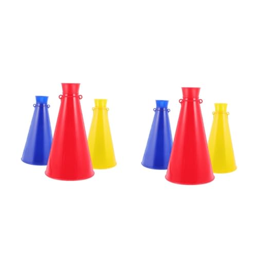 LIOOBO 2 Sätze Jubelhorn Fußballhorn Kindertrompete Spielzeugtrompete Für Hörner Kinderspielzeug Sportspielzeug Trompeten Party Kleinkind Event Trompete 3 Stück * 2 LIOOBO 2 Sätze Jubelhorn Fußballhorn Kindertrompete Spielzeugtrompete Für Hörner Kinderspielzeug Sportspielzeug Trompeten Party Kleinkind Event Trompete 3 Stück * 2 von LIOOBO
