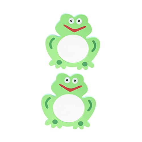 LIOOBO 2 Stück Badewannenspielzeug Cartoon Spiegelspielzeug aus Eva Grüner Frosch Sicher Leicht für Kreativen Badespaß für Kleinkinder LIOOBO 2 Stück Badewannenspielzeug Cartoon Spiegelspielzeug aus Eva Grüner Frosch Sicher Leicht für Kreativen Badespaß für Kleinkinder von LIOOBO