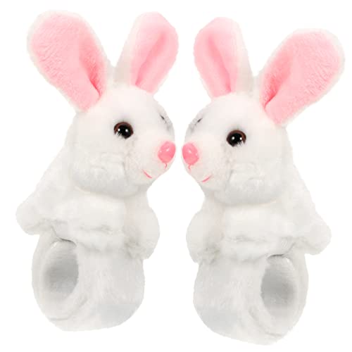 LIOOBO 2 Stück Bunny Slap Armband Plüschtiere Süße Hasen Handgelenk Spielzeuge für Kindergeburtstag Party Gastgeschenke Kreatives für Jungen und Mädchen LIOOBO 2 Stück Bunny Slap Armband Plüschtiere Süße Hasen Handgelenk Spielzeuge für Kindergeburtstag Party Gastgeschenke Kreatives für Jungen und Mädchen von LIOOBO