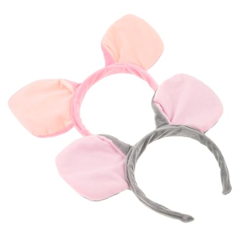 LIOOBO 2 Stück Cosplay Stirnband Mit Schweineohren Tier Stirnband Für Halloween Ankleide – Tierohr Kopfbedeckung – Gesichtswasch Haarreifen Für Partys LIOOBO 2 Stück Cosplay Stirnband Mit Schweineohren Tier Stirnband Für Halloween Ankleide – Tierohr Kopfbedeckung – Gesichtswasch Haarreifen Für Partys von LIOOBO