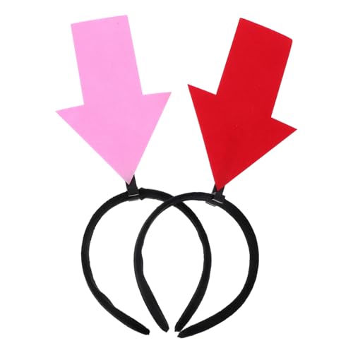 LIOOBO 2 Stück Lustiges Haarband für Frauen Kreative Foto Requisiten für Partys und Geburtstagsfeiern Rot Leicht und Bequem LIOOBO 2 Stück Lustiges Haarband für Frauen Kreative Foto Requisiten für Partys und Geburtstagsfeiern Rot Leicht und Bequem von LIOOBO