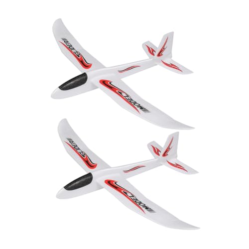 LIOOBO 2 Stück Schaumstoff Handwurf Flugzeug für Perfektes Hand Auge Koordination und Kreativer Gestaltung mit Aufklebern LIOOBO 2 Stück Schaumstoff Handwurf Flugzeug für Perfektes Hand Auge Koordination und Kreativer Gestaltung mit Aufklebern von LIOOBO