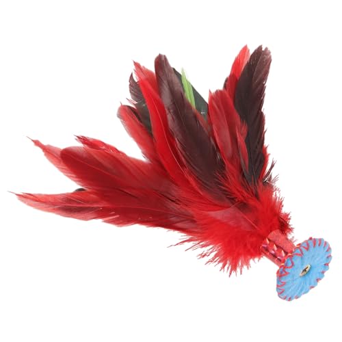 LIOOBO 2 Stück Shuttlecock Fitness Kickspielzeug aus Robustem Material für Erwachsene Traditionelles Chinesisches Fußübungsspielzeug für Koordination und Geschicklichkeit im Innen von LIOOBO