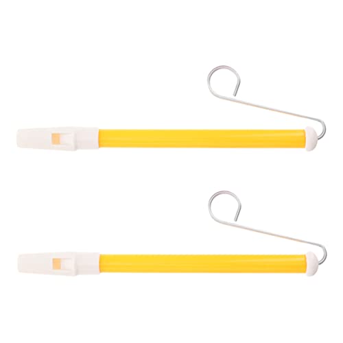 LIOOBO 2 Stück Slide Whistle Schiebepfeife Kreatives Musikinstrument für Jungen und Mädchen Leicht und Tragbar Fördert die Fantasie und Kreativität Beim von LIOOBO