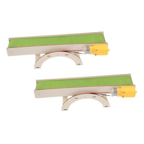 LIOOBO 2 Stück Teiliges DIY Modell Eines Elektrischen Förderbands Interaktives Lernspielzeug für Vorschulkinder für Kreative Bildungserfahrungen zu Hause Schule LIOOBO 2 Stück Teiliges DIY Modell Eines Elektrischen Förderbands Interaktives Lernspielzeug für Vorschulkinder für Kreative Bildungserfahrungen zu Hause Schule von LIOOBO