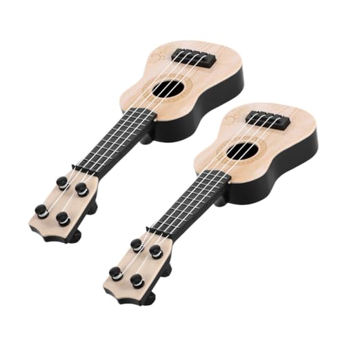 LIOOBO 2-teilige Kindergitarre: Mini-4-saitige Ukulele, Gitarrenspielzeug, Pädagogisches Musikinstrumentenmodell Für Kleinkinder Und Anfänger – Leichtes Design Für Reisen Und Spaß Im LIOOBO 2-teilige Kindergitarre: Mini-4-saitige Ukulele, Gitarrenspielzeug, Pädagogisches Musikinstrumentenmodell Für Kleinkinder Und Anfänger – Leichtes Design Für Reisen Und Spaß Im von LIOOBO