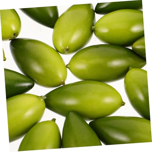 LIOOBO 20 Stück Teiliges Künstliches Olivenmodell Realistische Deko Früchte für Foto Requisiten Naturgetreue Simulation Langlebig Farbecht Vielseitig für Party Laden und Geeignet LIOOBO 20 Stück Teiliges Künstliches Olivenmodell Realistische Deko Früchte für Foto Requisiten Naturgetreue Simulation Langlebig Farbecht Vielseitig für Party Laden und Geeignet von LIOOBO