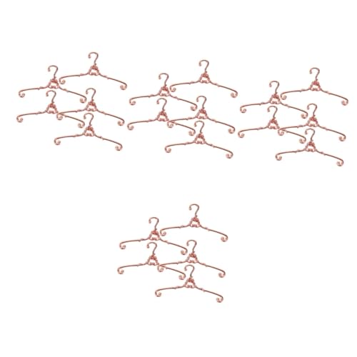 LIOOBO 20stücke Teiliges Miniatur Kleiderbügel Für Puppen Hängemöglichkeiten Für Puppenkleidung Für Zubehör Und Aufbewahrung Von Outfits LIOOBO 20stücke Teiliges Miniatur Kleiderbügel Für Puppen Hängemöglichkeiten Für Puppenkleidung Für Zubehör Und Aufbewahrung Von Outfits von LIOOBO