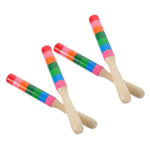 LIOOBO 2Paare Rhythmus Sticks aus Holz Musikinstrumente für Kreative Musikstunden Rhythmus und Klangverständnis LIOOBO 2Paare Rhythmus Sticks aus Holz Musikinstrumente für Kreative Musikstunden Rhythmus und Klangverständnis von LIOOBO