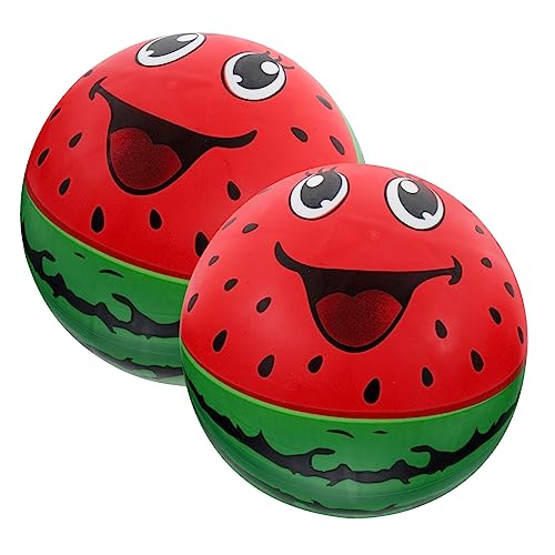 LIOOBO 2Stücke Aufblasbare Wassermelonen Bälle Sommer Strandspielzeug für Poolspiele Lustige Wasserbälle für Gartenpartys und Kinderaktivitäten LIOOBO 2Stücke Aufblasbare Wassermelonen Bälle Sommer Strandspielzeug für Poolspiele Lustige Wasserbälle für Gartenpartys und Kinderaktivitäten von LIOOBO