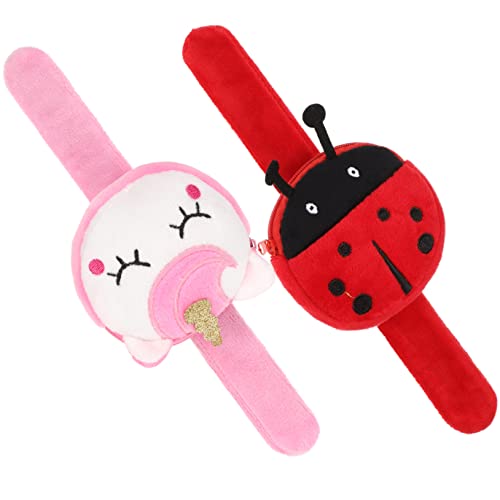 LIOOBO 2Stücke Slap Armband mit Geldbörse Niedliche Armbänder mit Tierdesign für Jungen und Party Gastgeschenke für Mottopartys LIOOBO 2Stücke Slap Armband mit Geldbörse Niedliche Armbänder mit Tierdesign für Jungen und Party Gastgeschenke für Mottopartys von LIOOBO