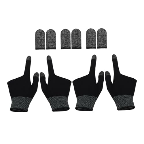 LIOOBO 2paare Gaming Finger Sleeves rutschfeste Schweißresistente Fingerhandschuhe Für Mobile Games Atmungsaktive Elastische Nicht Medizinisch Nicht Medizinisch Nicht Medizinisch von LIOOBO