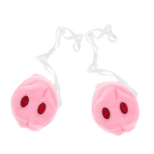 LIOOBO 2stücke Cosplay Accessoires Mit Elastischem Band Für Halloween Fasching Und Kostümpartys Lustige Tier-nase Für Erwachsene LIOOBO 2stücke Cosplay Accessoires Mit Elastischem Band Für Halloween Fasching Und Kostümpartys Lustige Tier-nase Für Erwachsene von LIOOBO
