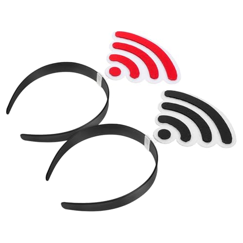 LIOOBO 2stücke Wifi Stirnbänder Für Halloween-kostümpartys Lustige Fotorequisiten Für Mädchen Und Erwachsene Für Feiern Und Cosplay Und Leicht Und Zu Tragen von LIOOBO