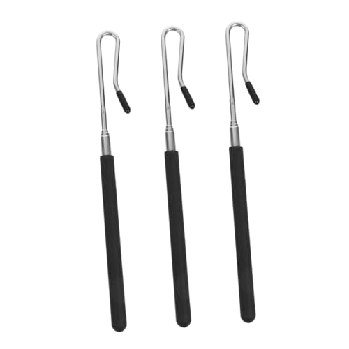 LIOOBO 3 Stück Ergonomische Handpuppen Steuerstäbe Teilig Verstellbar für Präzise Marionettenkontrolle bei Puppenaufführungen mit Flexiblem Griff für Lebendige Arm und Kopfbewegungen von LIOOBO