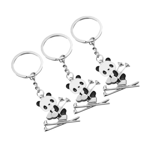 LIOOBO 3 Stück Kreativer Cartoon Panda Schlüsselring für Taschen Rucksäcke Schlüssel Geschenkidee für Geburtstage und Partys LIOOBO 3 Stück Kreativer Cartoon Panda Schlüsselring für Taschen Rucksäcke Schlüssel Geschenkidee für Geburtstage und Partys von LIOOBO