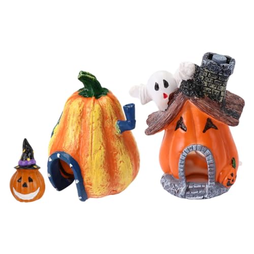 LIOOBO 3 Stück Kürbis -Spukhausdekoration Halloween-Aquariendekorationen groß Halloween-Aquarium-Kürbis- Tank Fisch Halloween-Aquarium- Halloween-Kürbis aus Harz LIOOBO 3 Stück Kürbis -Spukhausdekoration Halloween-Aquariendekorationen groß Halloween-Aquarium-Kürbis- Tank Fisch Halloween-Aquarium- Halloween-Kürbis aus Harz von LIOOBO