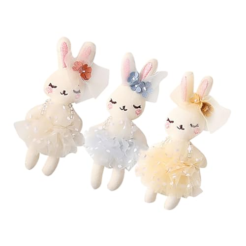 LIOOBO 3 Stück Teiliges Plüsch Hase aus Stabilem Polyester mit PP Baumwollfüllung Weiche DIY Kaninchen Deko in Gelb und Schiefergrau Langlebige Farbintensive Stofftier Figuren für und LIOOBO 3 Stück Teiliges Plüsch Hase aus Stabilem Polyester mit PP Baumwollfüllung Weiche DIY Kaninchen Deko in Gelb und Schiefergrau Langlebige Farbintensive Stofftier Figuren für und von LIOOBO