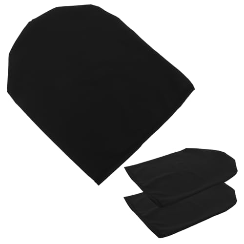 LIOOBO 3 Stück Teiliges Schwarze Vollgesichtsmaske für Halloween Elastische Atmungsaktive Spandex für Männer Frauen für Maskenbälle Cosplay LIOOBO 3 Stück Teiliges Schwarze Vollgesichtsmaske für Halloween Elastische Atmungsaktive Spandex für Männer Frauen für Maskenbälle Cosplay von LIOOBO